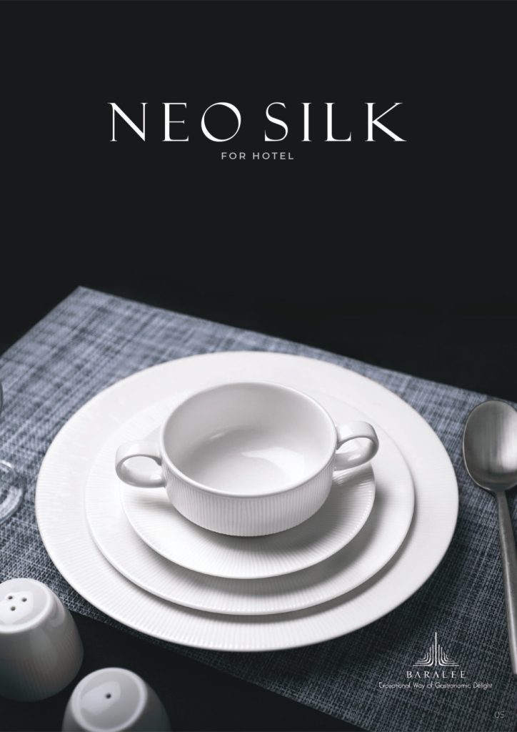 ชุดจาน ชาม โรงแรม