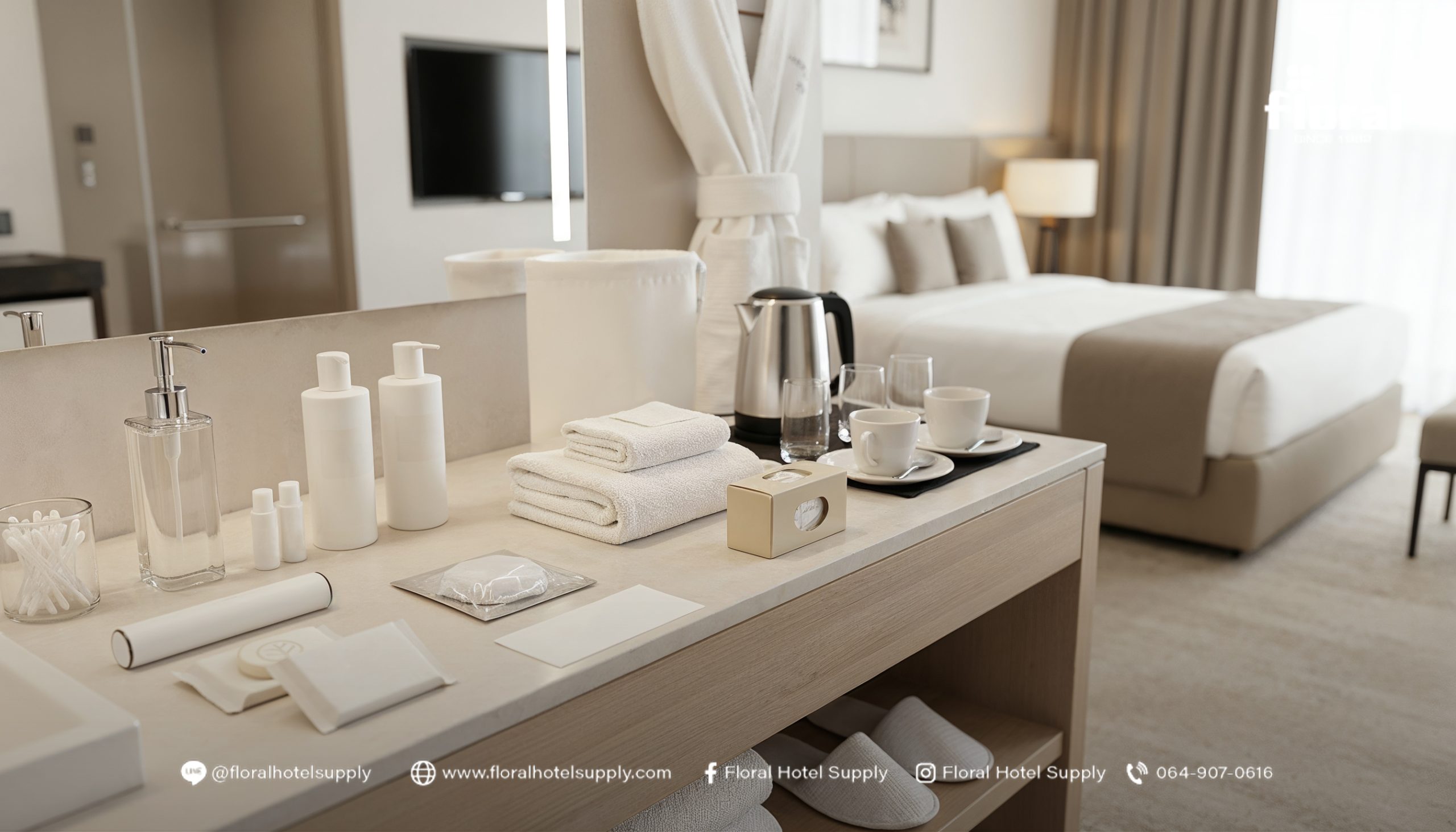ของใช้ในห้องพักโรงแรม