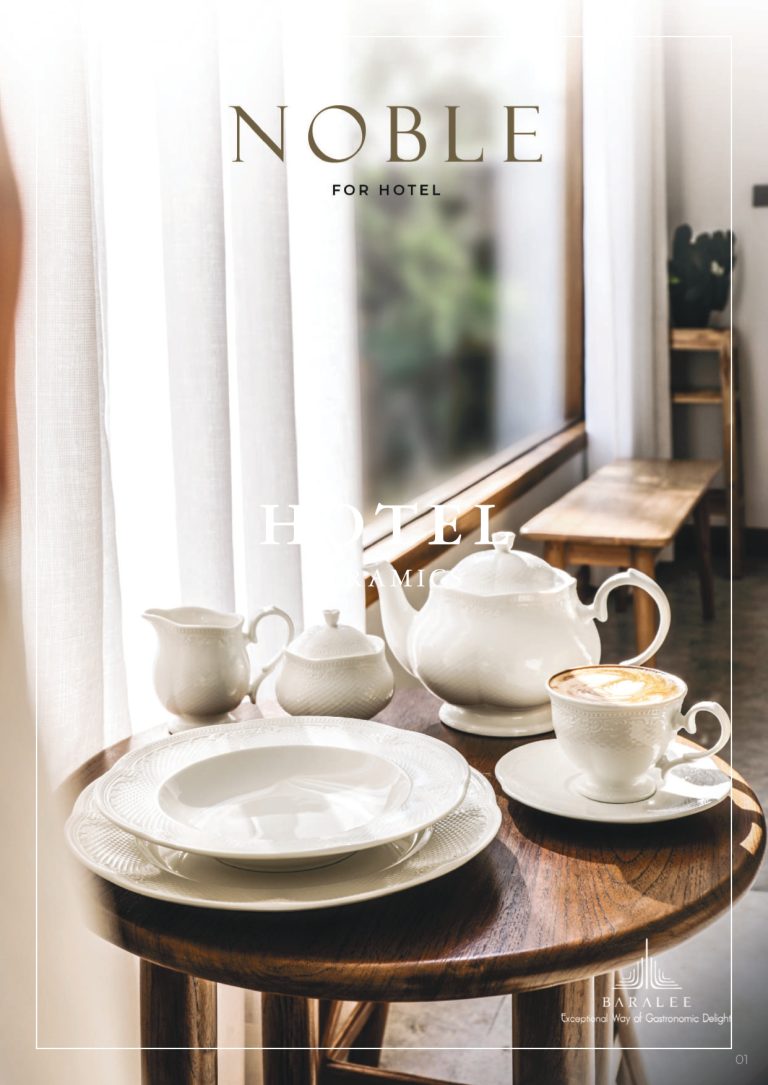 ชุดจานเซรามิกร้านอาหาร