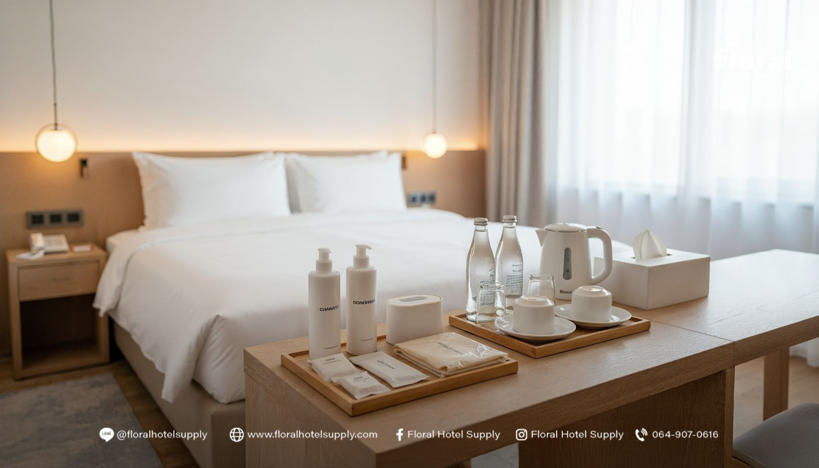 ของใช้ในห้องพักโรงแรม