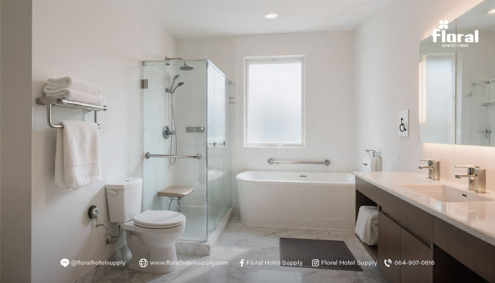 ผ้าเช็ดตัวโรงแรม