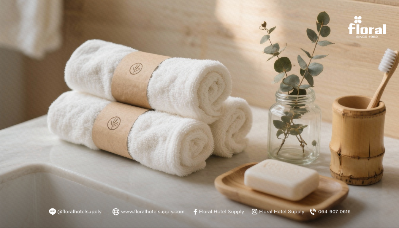 ผ้าเช็ดตัวโรงแรม