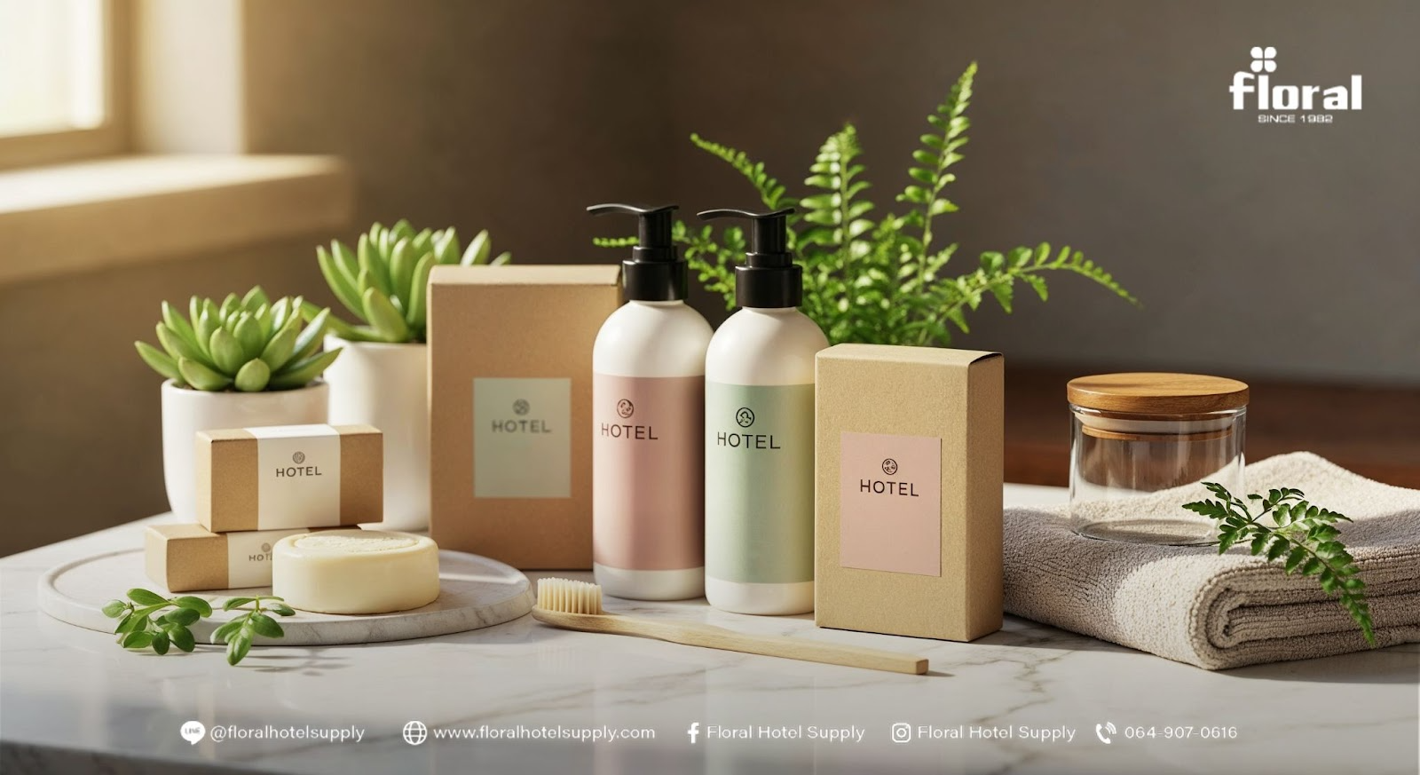 sustainable hotel amenities