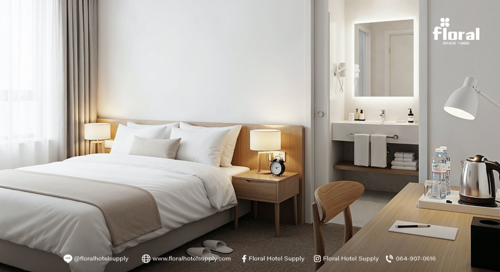 ของใช้ในห้องพัก