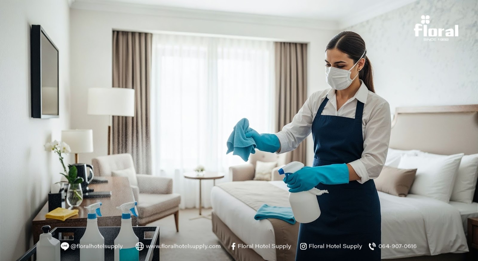 การฆ่าเชื้อโรงแรม