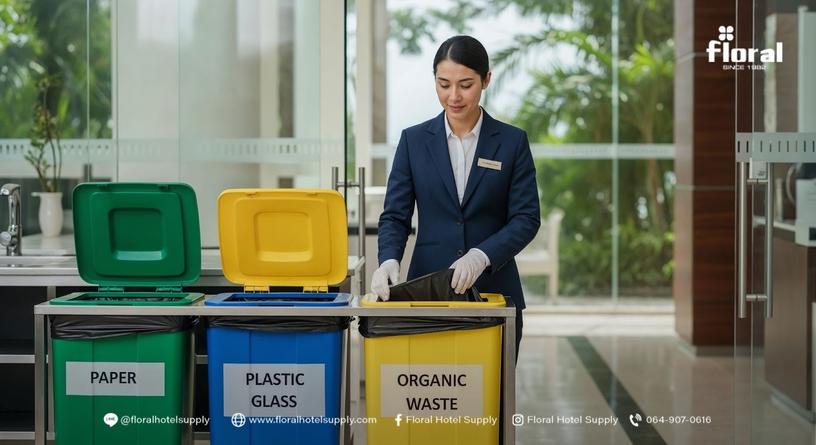 การจัดการขยะโรงแรม