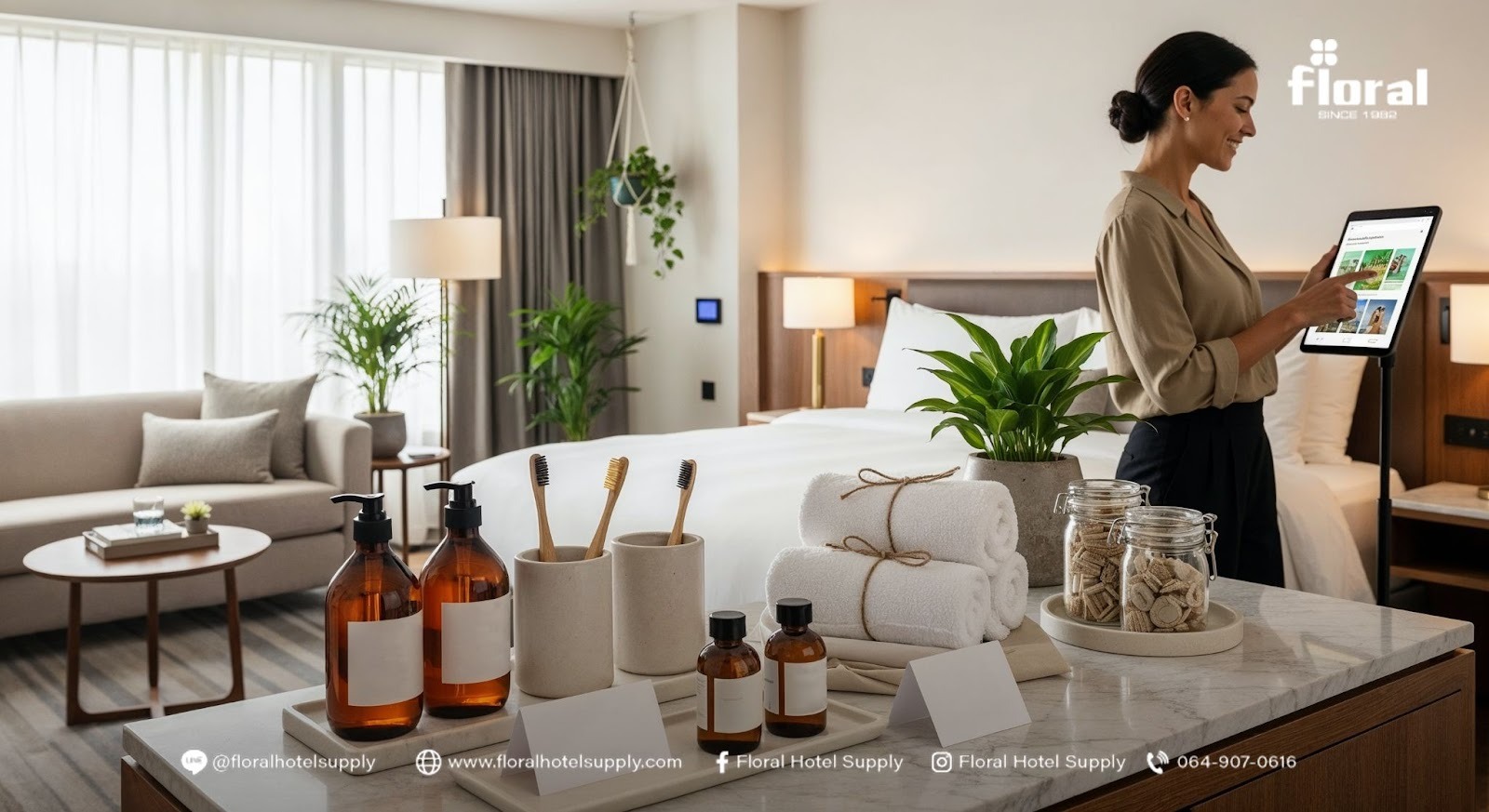 ประสบการณ์แขกโรงแรมยั่งยืน