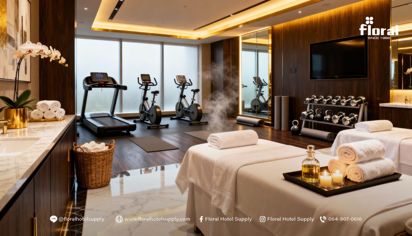 ฟิตเนสโรงแรม