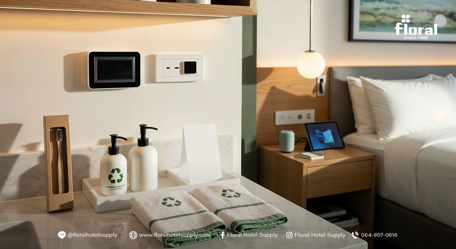 ของใช้โรงแรมประหยัดพลังงาน