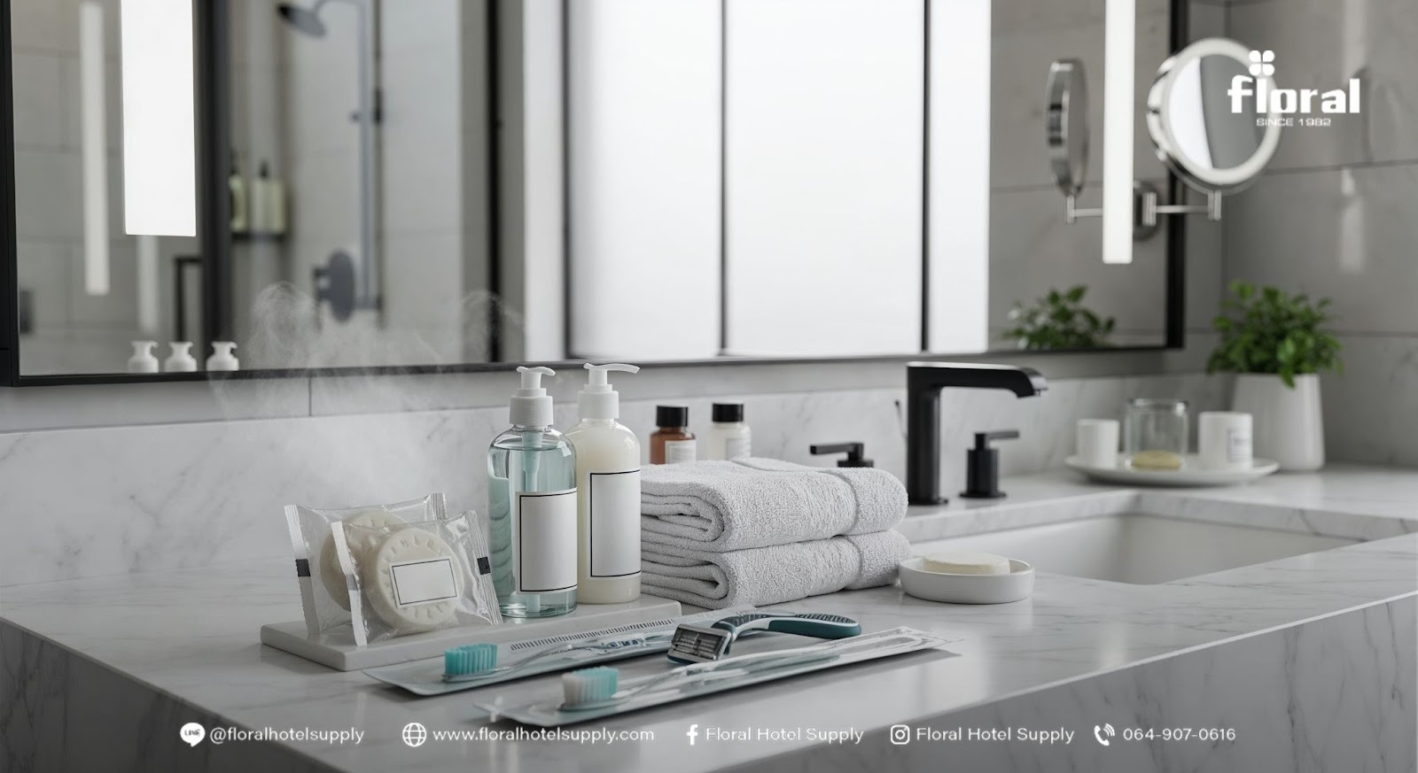 ของใช้โรงแรมสุขอนามัย