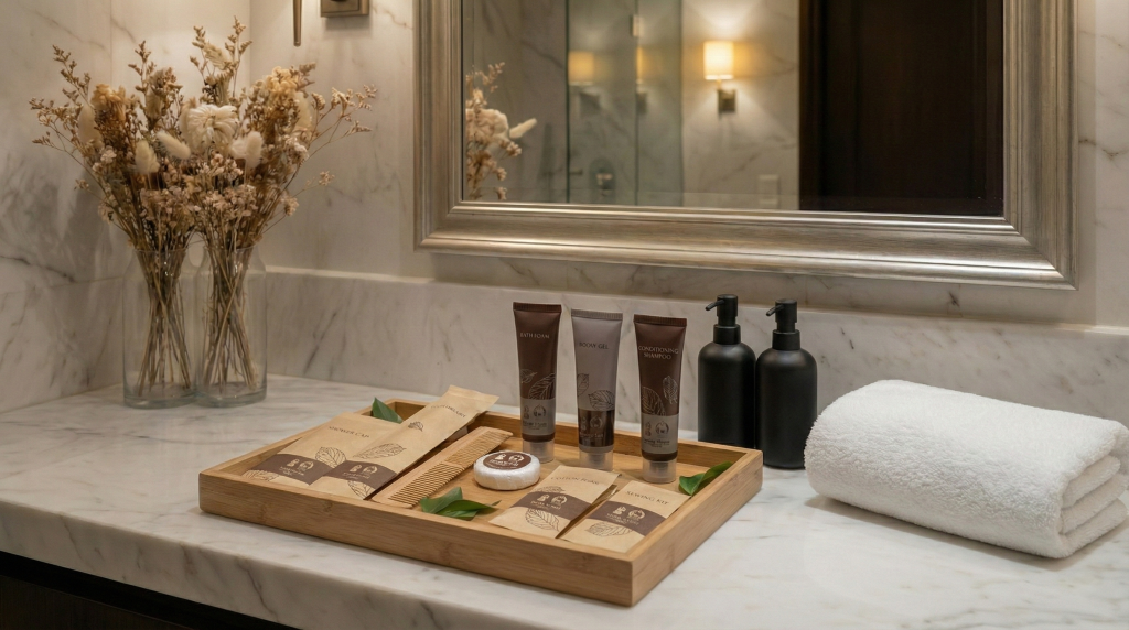 ของใช้ในห้องน้ำโรงแรม