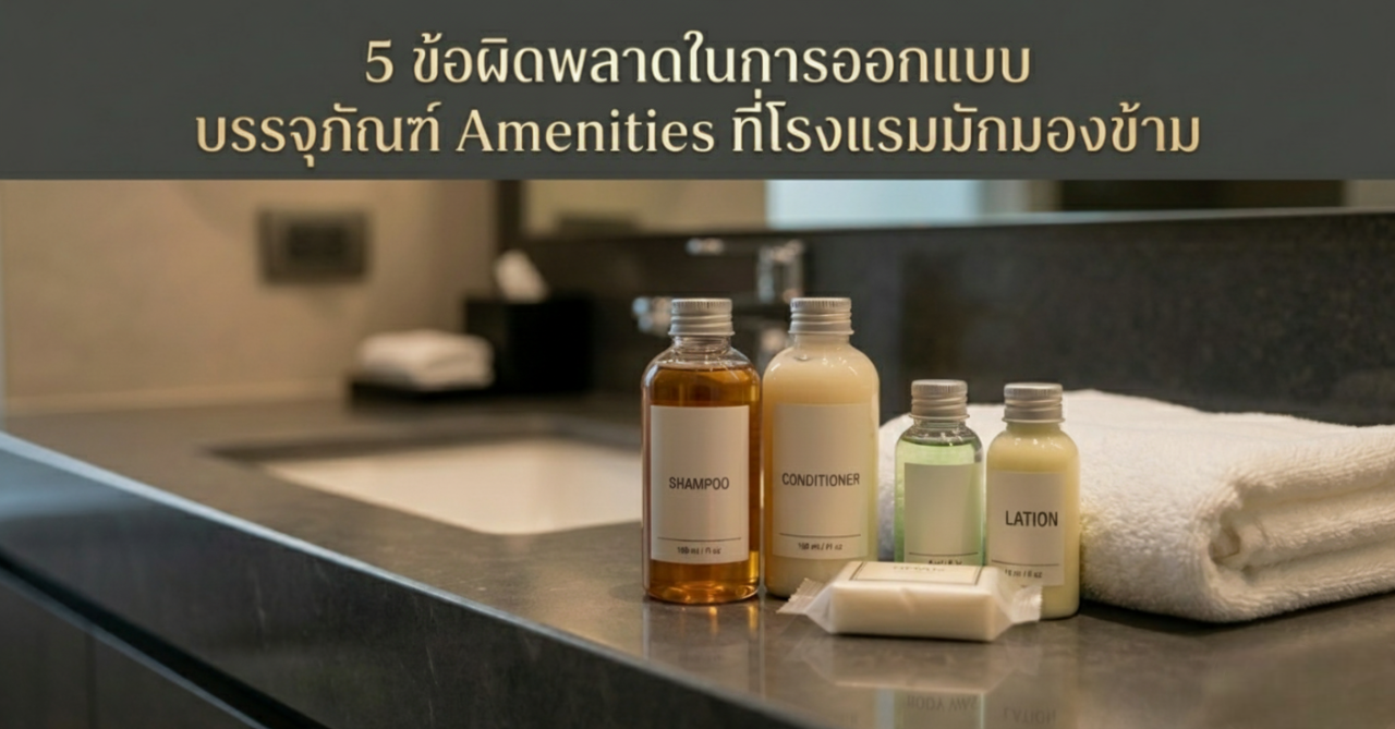 ของใช้ในโรงแรม